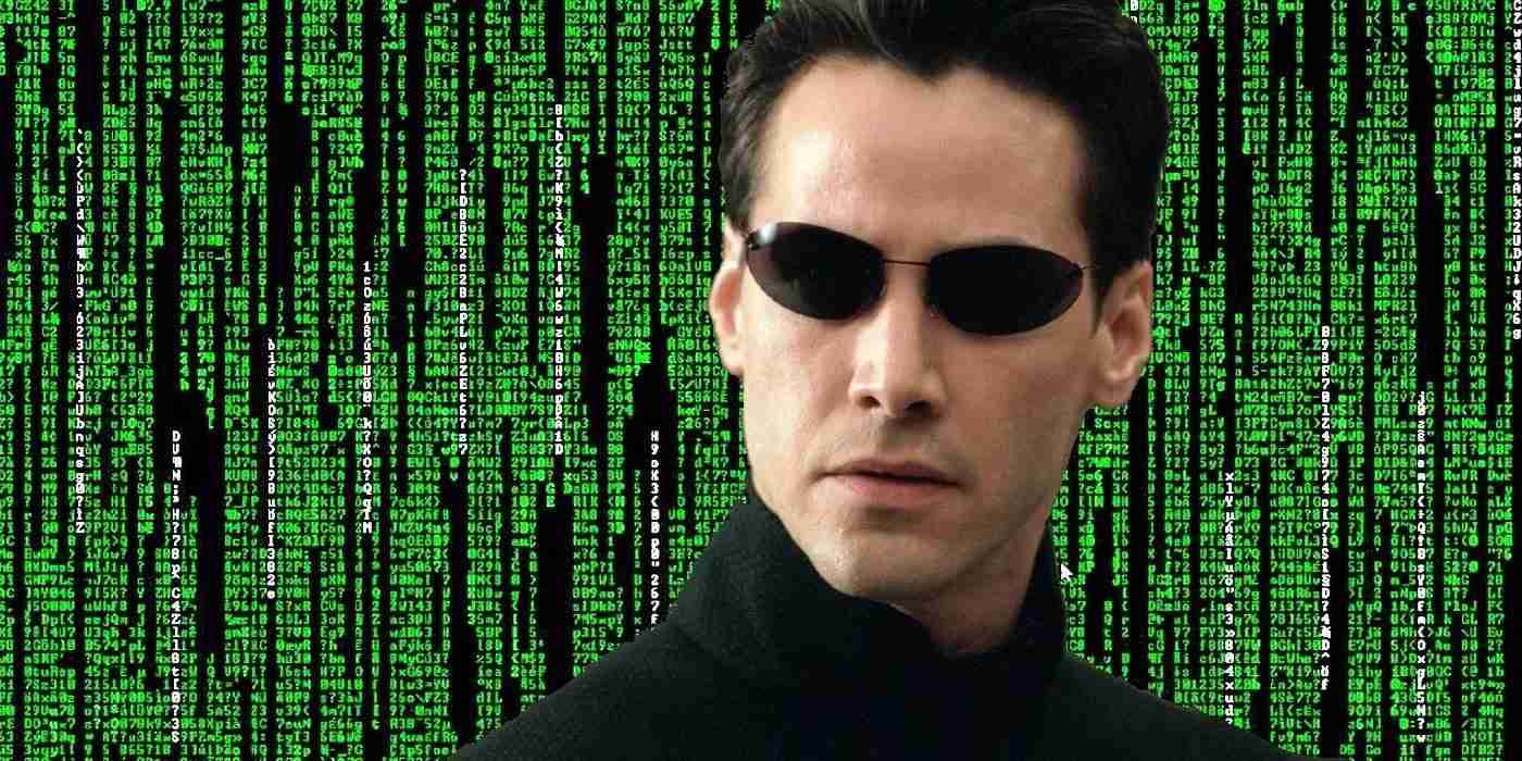 Neo in the matrix